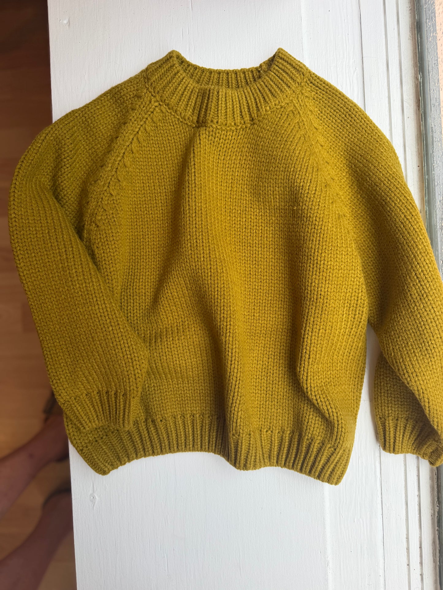olive you knit sweater
