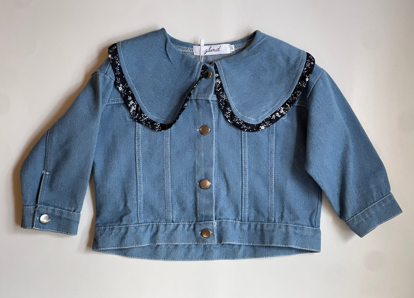 denim jacket with collar