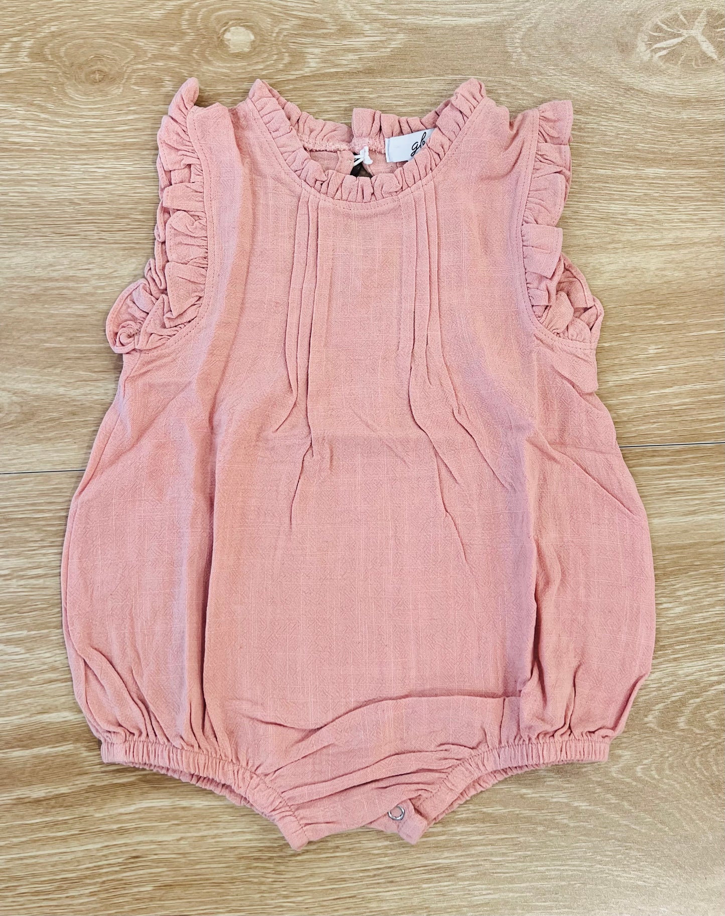Pink sleeveless romp