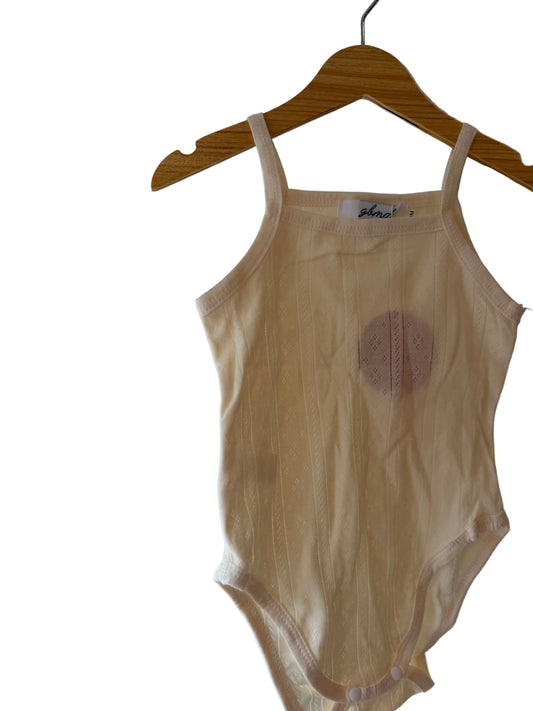 cream summer romper
