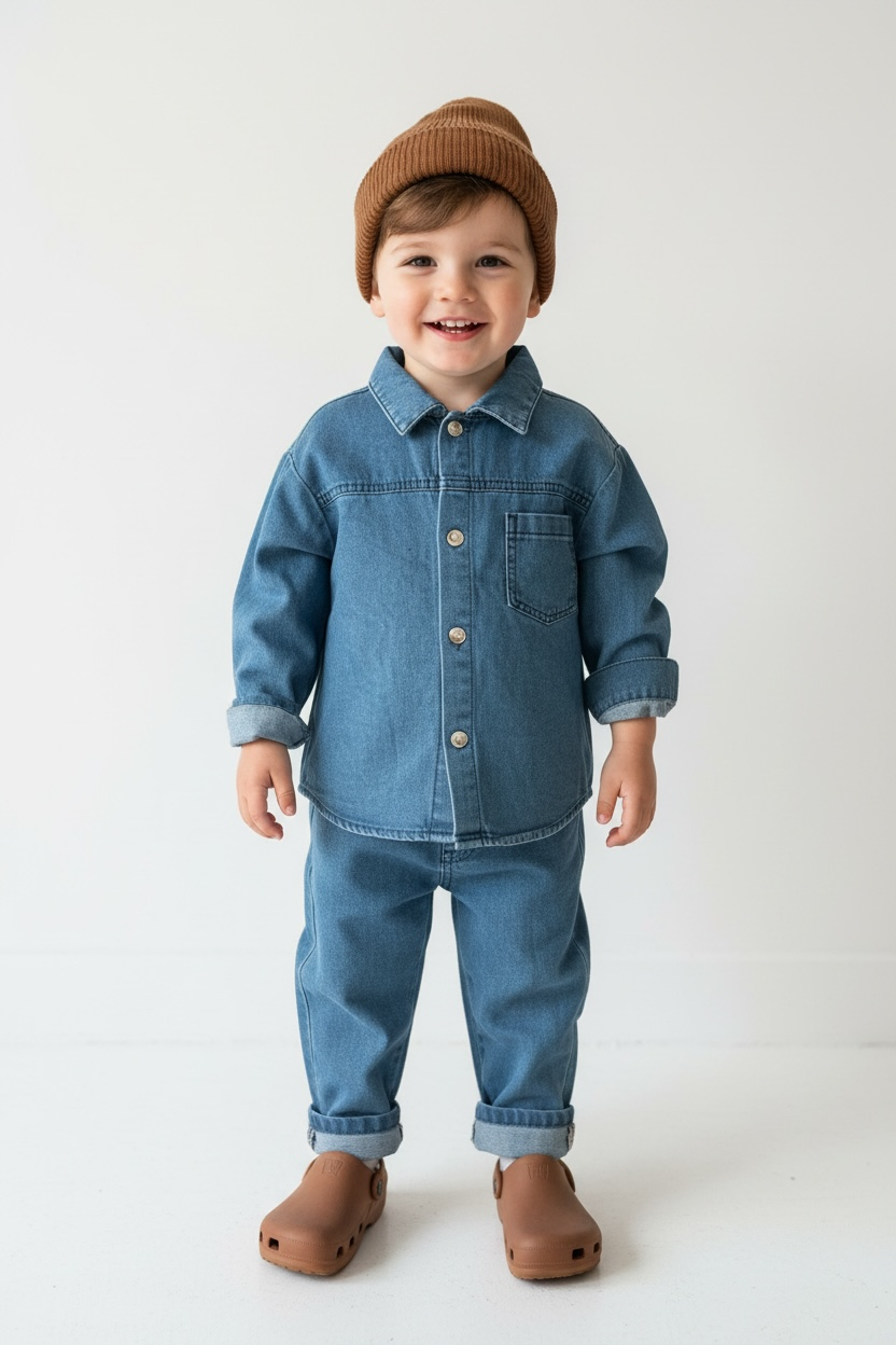 denim heaven~button up top