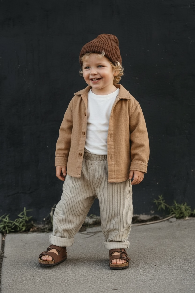 classic cream corduroy pants
