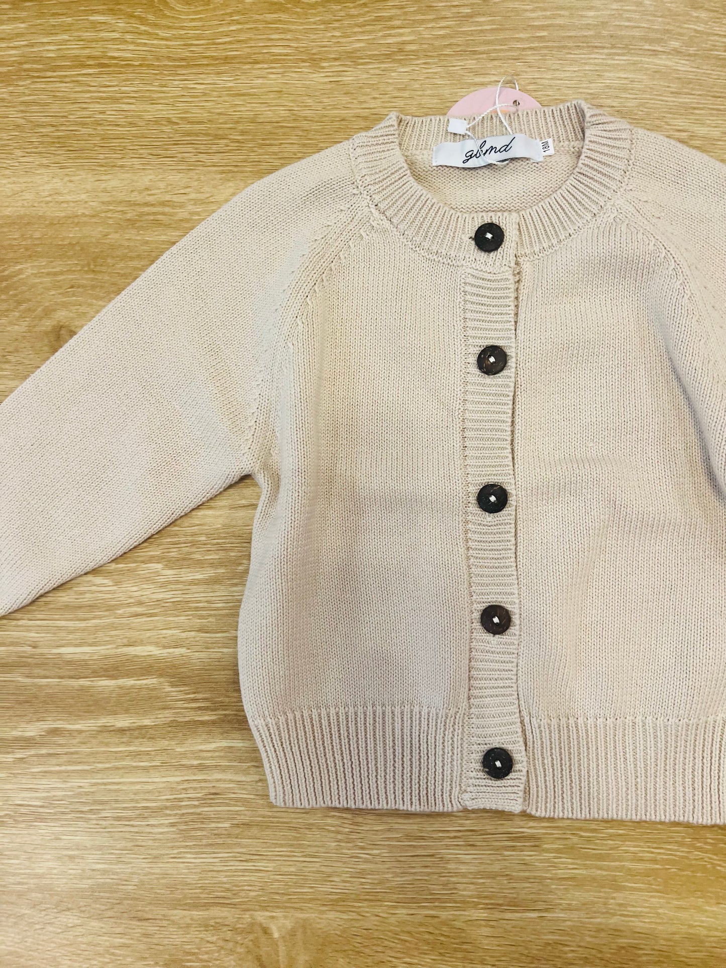 apricot cardigan top