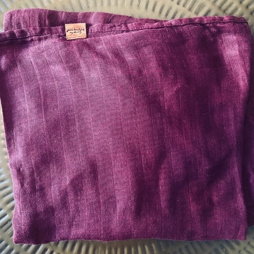 maroon biologist swaddle