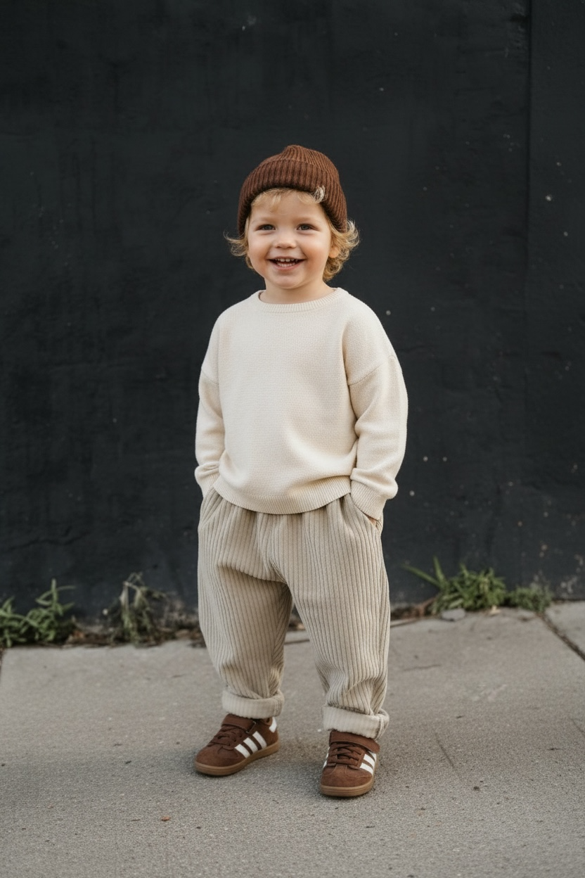 classic cream corduroy pants