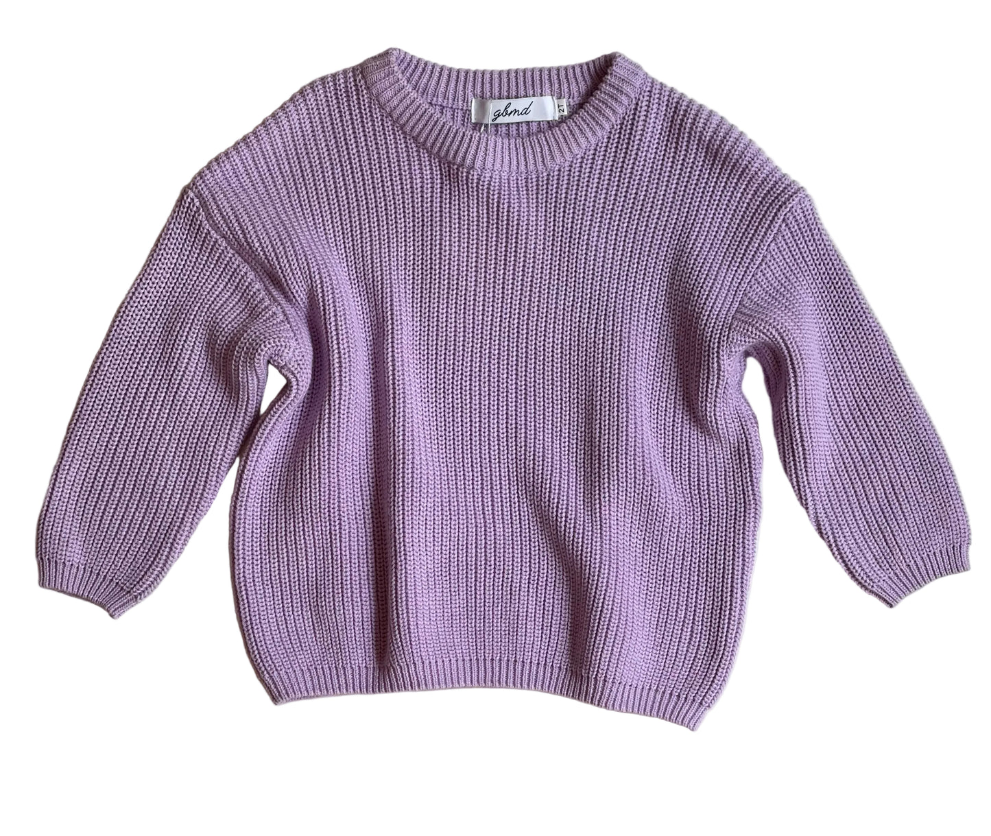 purple sweater