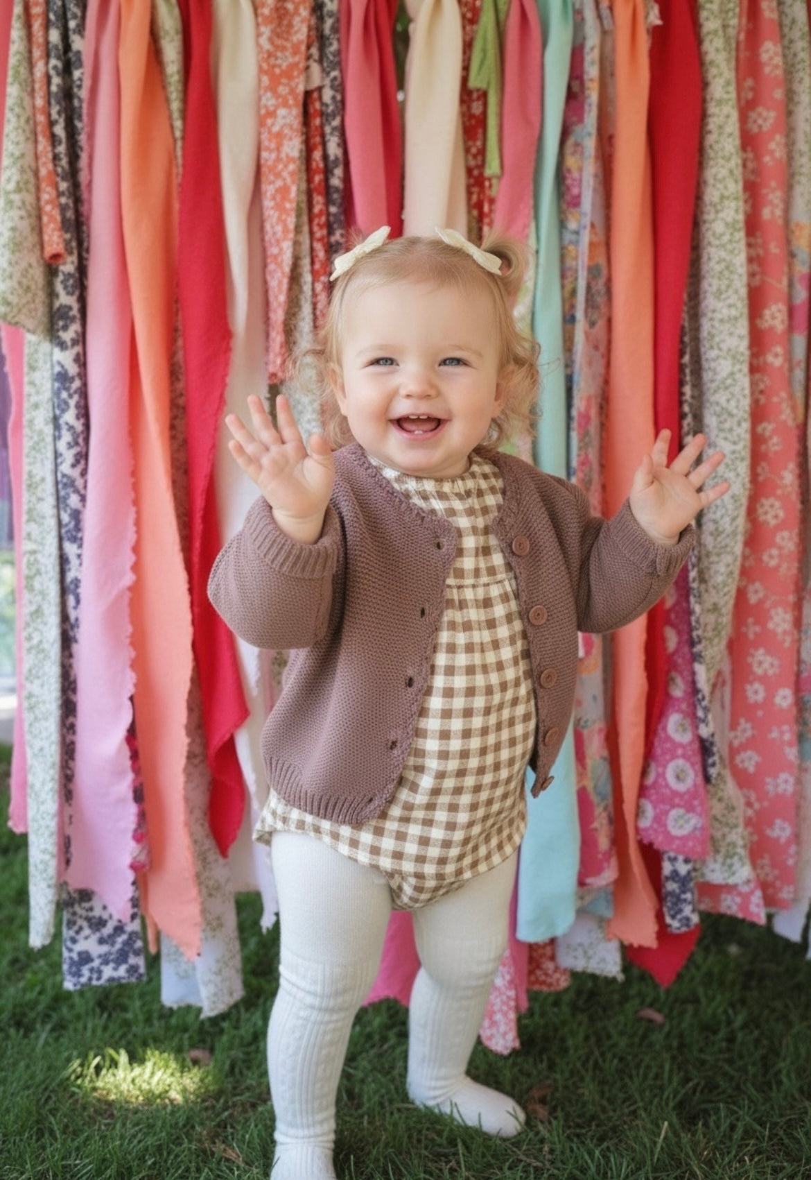 dreamy brown cardigan top