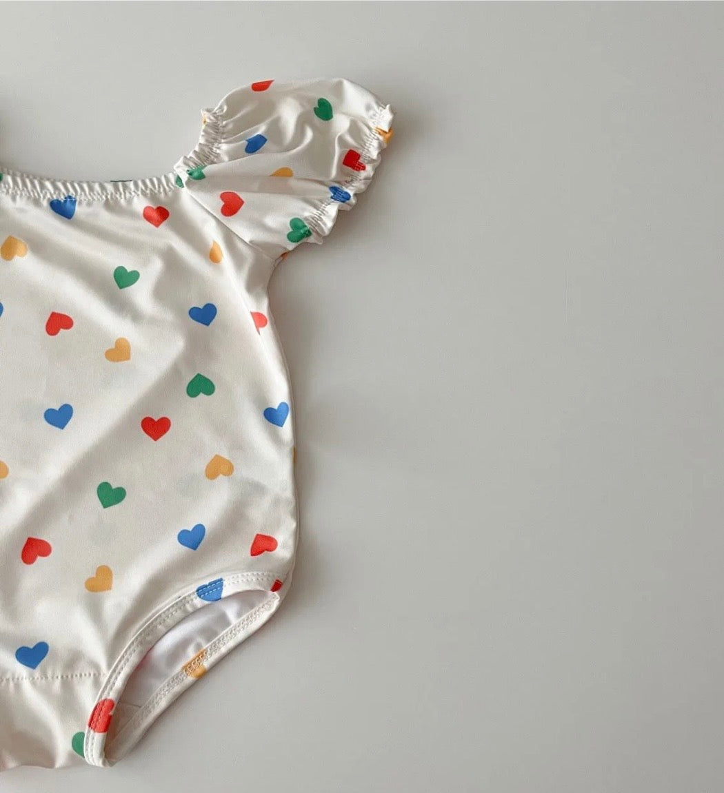 heart bathing suit