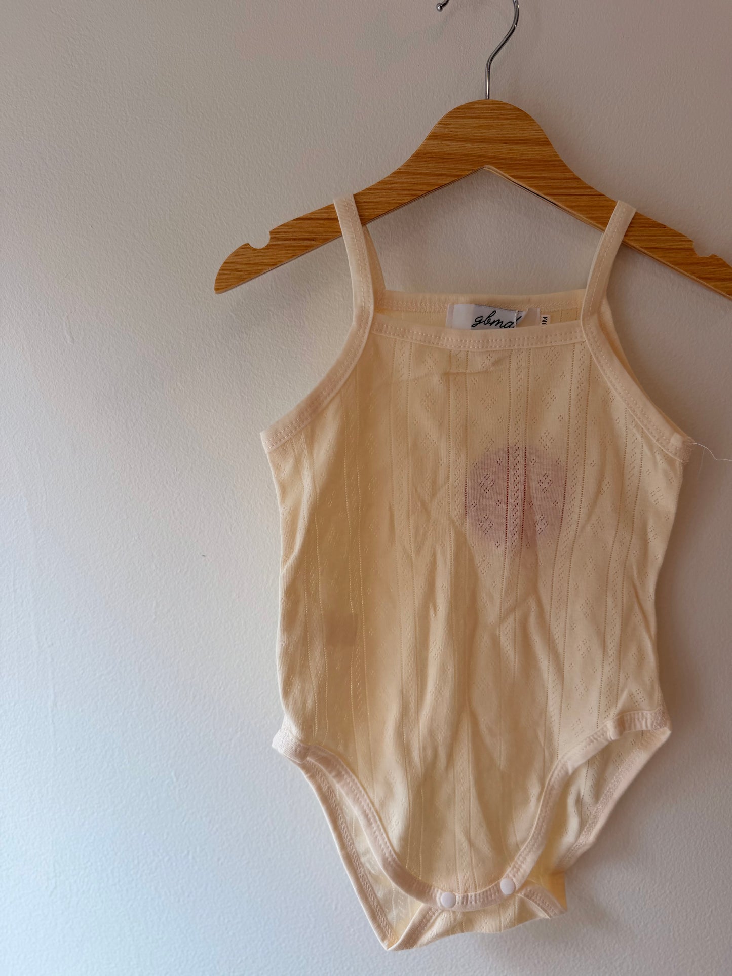 cream summer romper